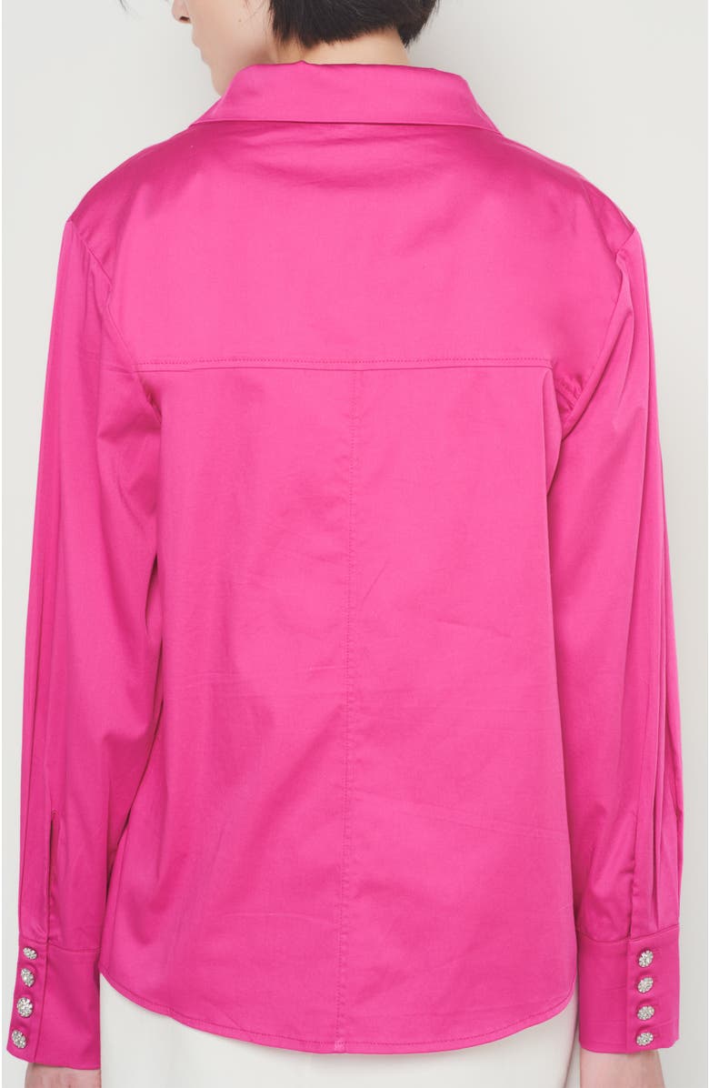 AS by DF Valentina Blouse, Alternate, color, Magenta