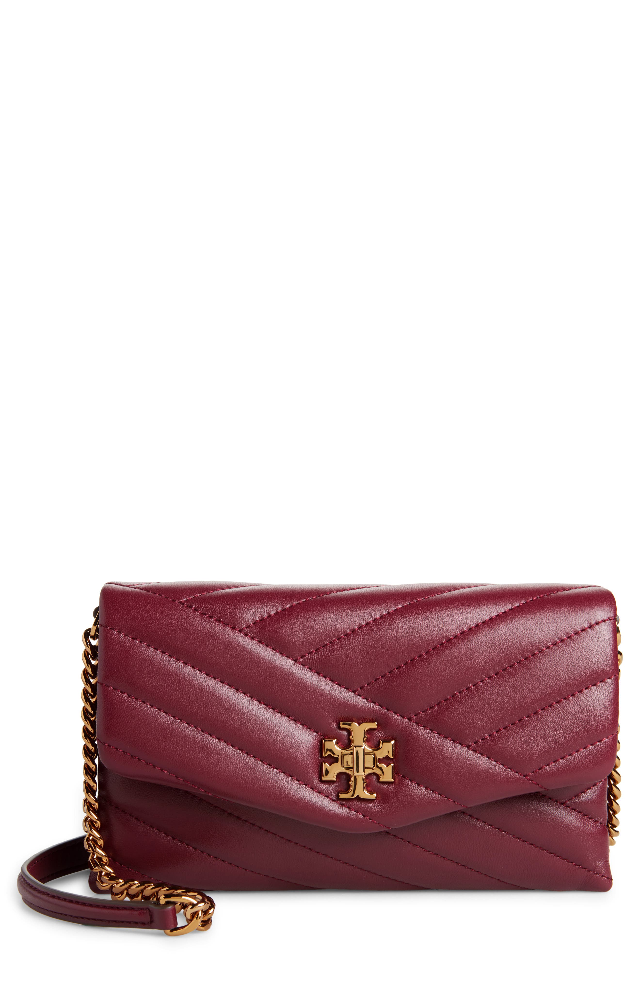 Kira Chevron Crossbody, Main, color, IMPERIAL GARNET