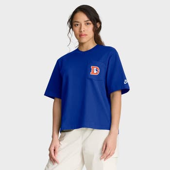 売れ筋商品|||ナイキ Tシャツ トップス レディース Women's Heathered Navy Denver Broncos Lock Up Tri-Blend V-Neck T-shirt Heathered Navy Women's Nike Heathered Navy Denver Broncos Lock Up Tri-Blend