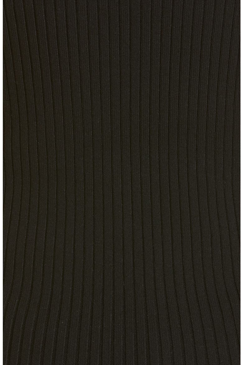 Logo Rib Knit Tank, Alternate, color, BLACK