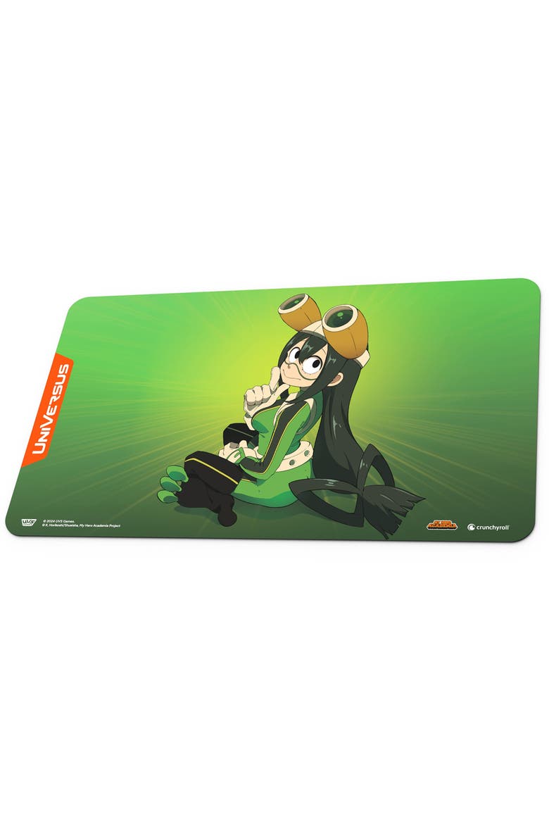 My Hero Academia, Girl Power Tsuyu Asui Playmat 24 X 14 Inches, Alternate, color, Multicolored