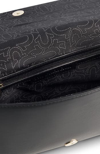 Quilted Horseshoe Flap Bag