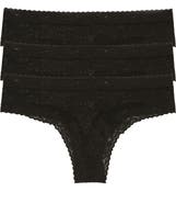 Natori Escape Lace Thong 3-Pack