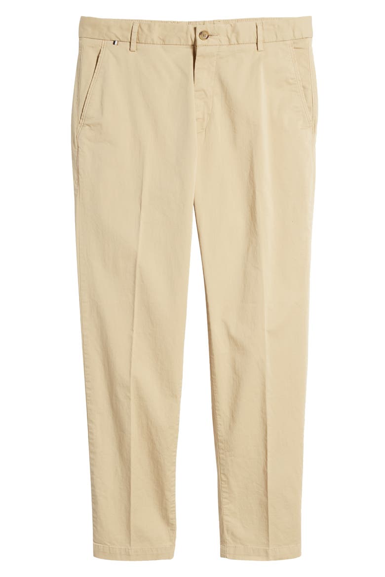 Kane Cotton Blend Chinos, Alternate, color, LIGHT BEIGE
