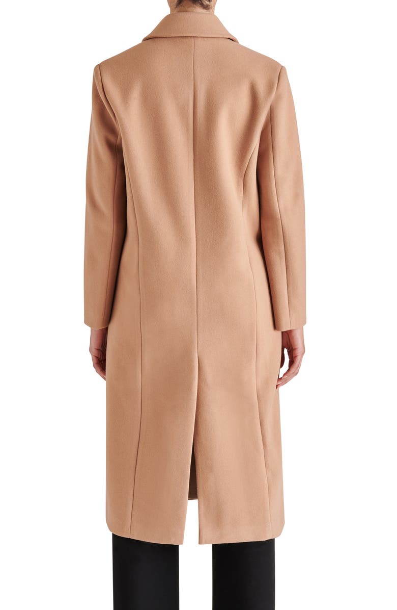 Steve Madden Nell Long Double Breasted Coat, Alternate, color,