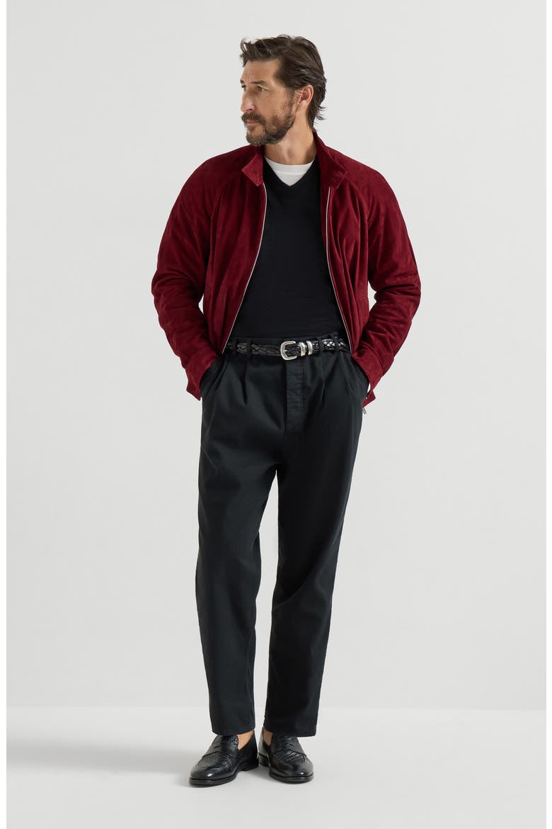 Cashmere and silk lightweight sweater, Alternate, color, Black