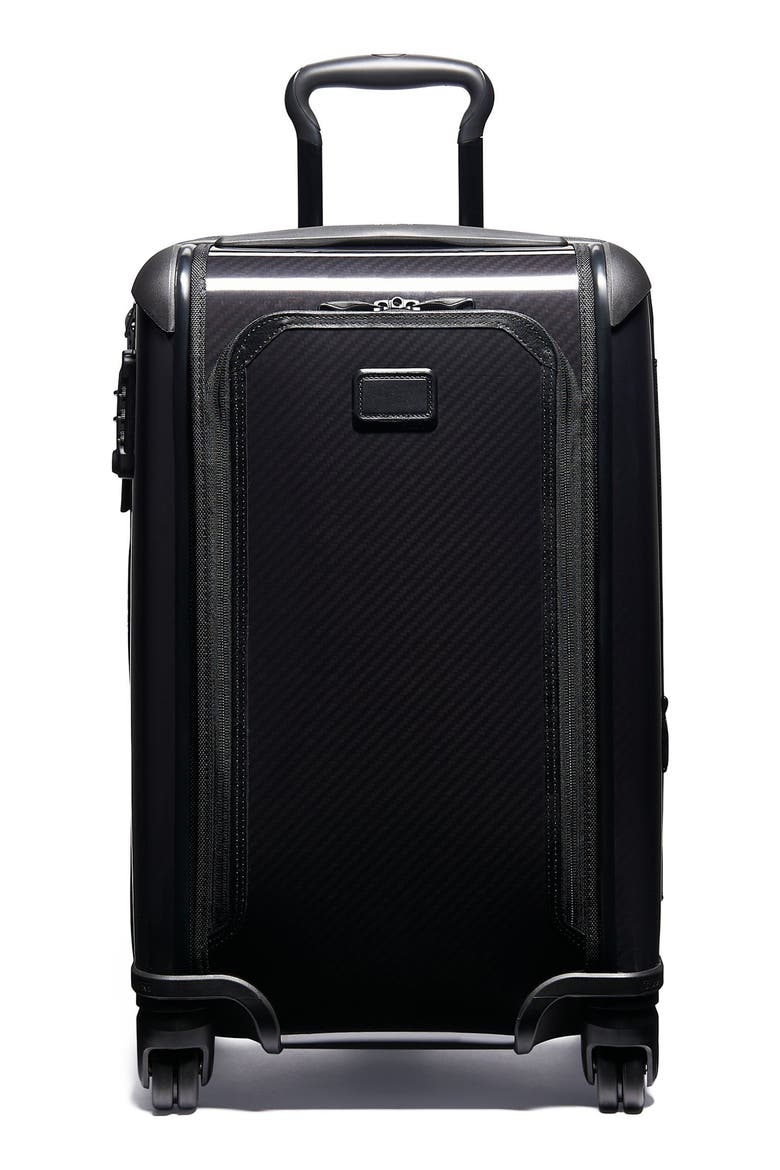 Tegra-Lite® Max International 22-Inch Expandable Carry-On, Main, color, BLACK/ BLACK