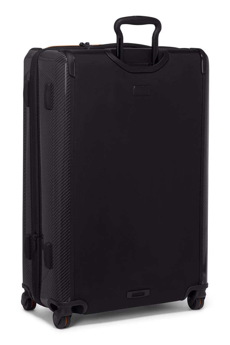 Mclaren Aero Large Front Pocket Expandable Checked Luggage, Alternate, color, BLACK