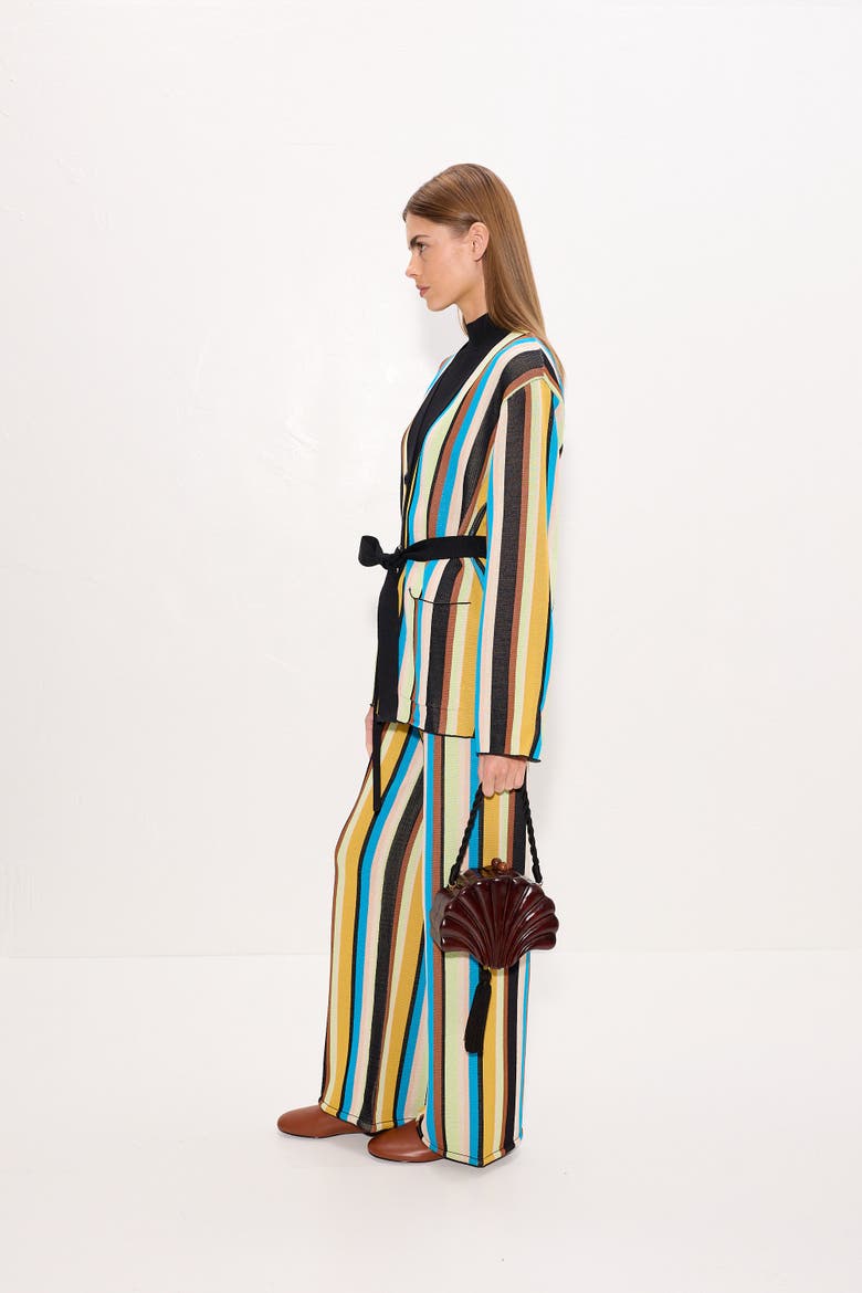 Jabber Knit Pant, Alternate, color, Ocean Stripe