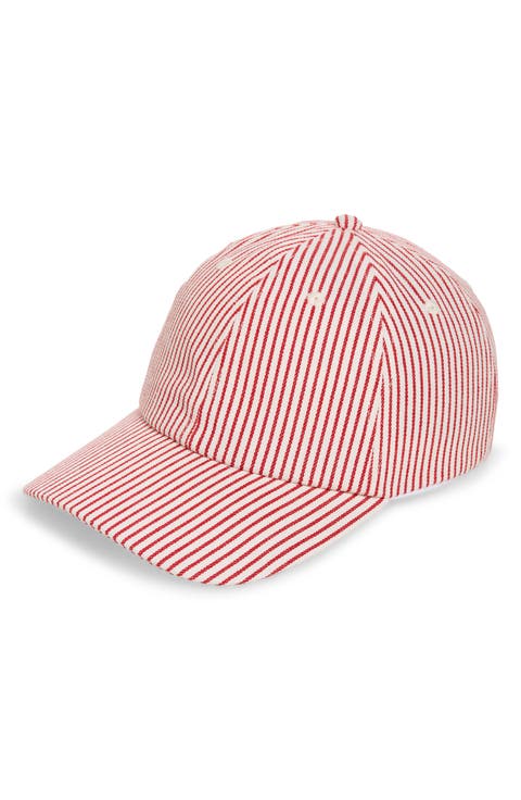 Stripe Baseball Cap