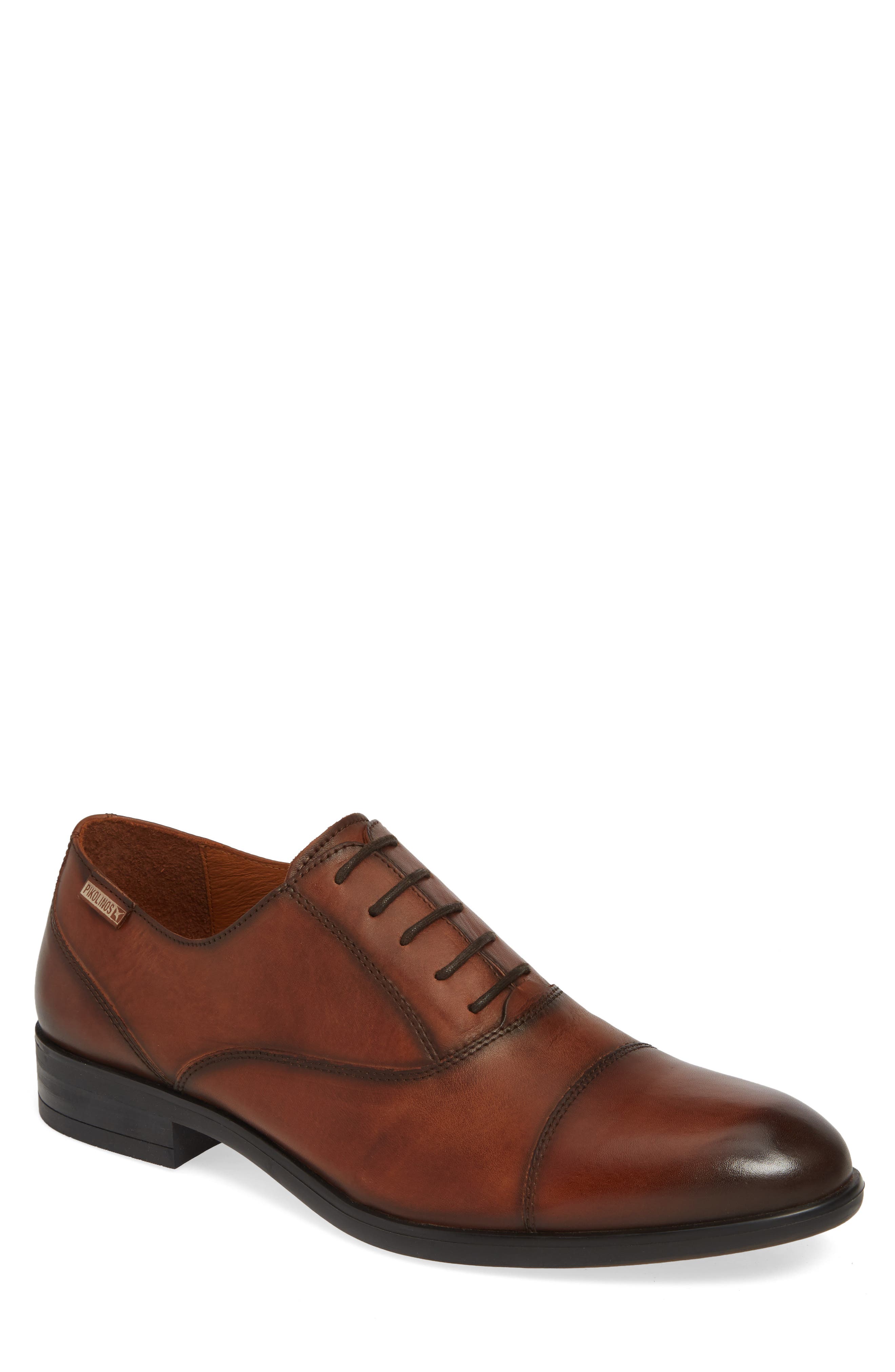 PIKOLINOS Bristol Cap Toe Oxford, Main, color, 
