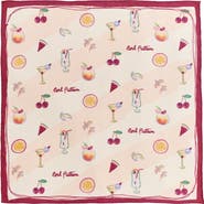 Lost Pattern "Happy Hour" Silk Bandana
