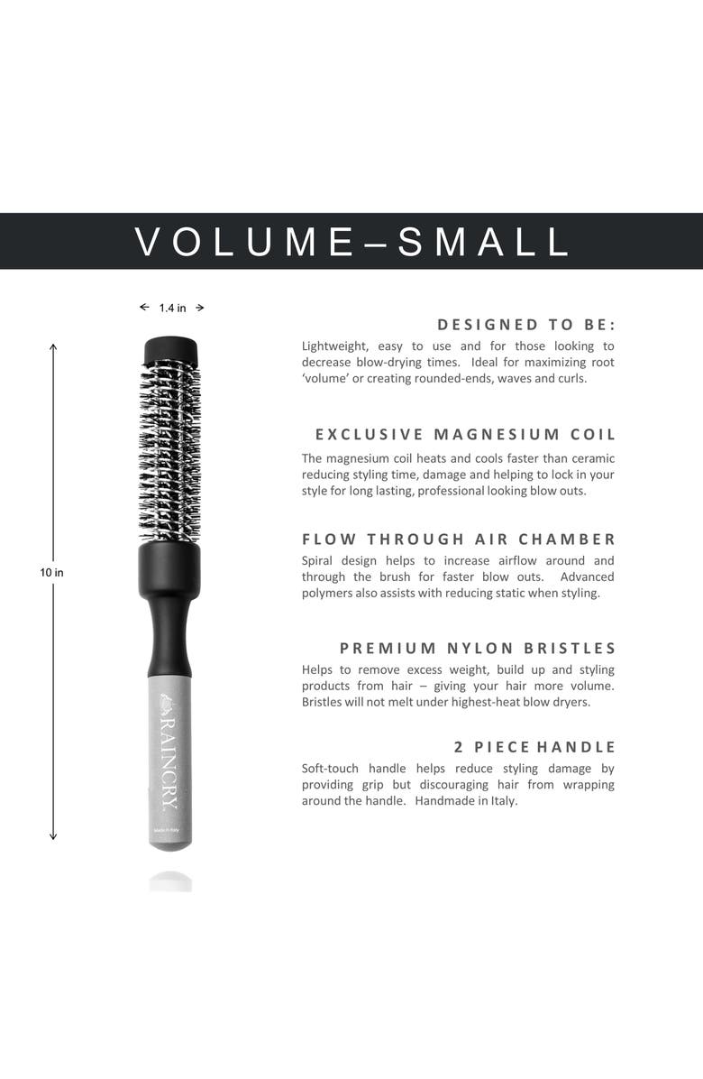 Raincry Volume Magnesium Small Brush, Alternate, color,