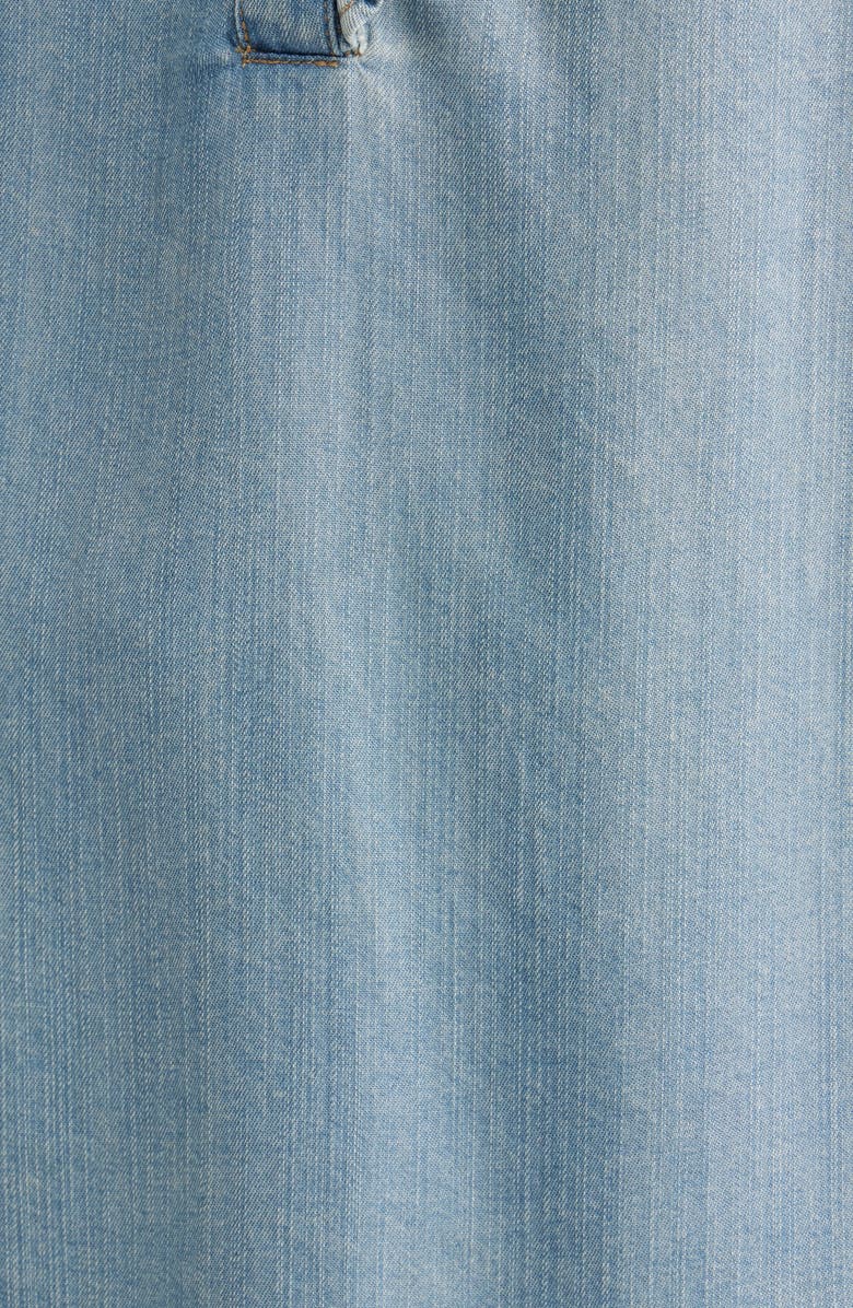 Rails Kimmy Ruffle Chambray Top, Alternate, color, Washed Blue