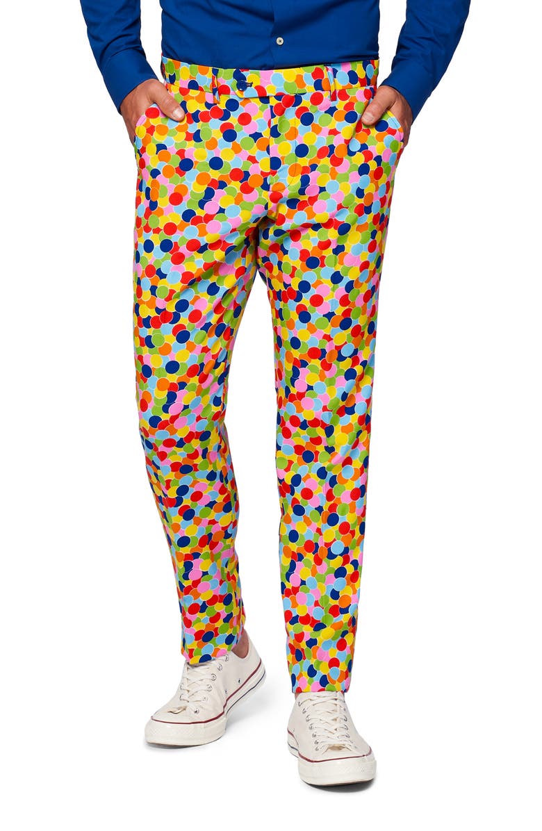 OppoSuits Confetteroni 3-Piece Tuxedo Set, Alternate, color, Multi