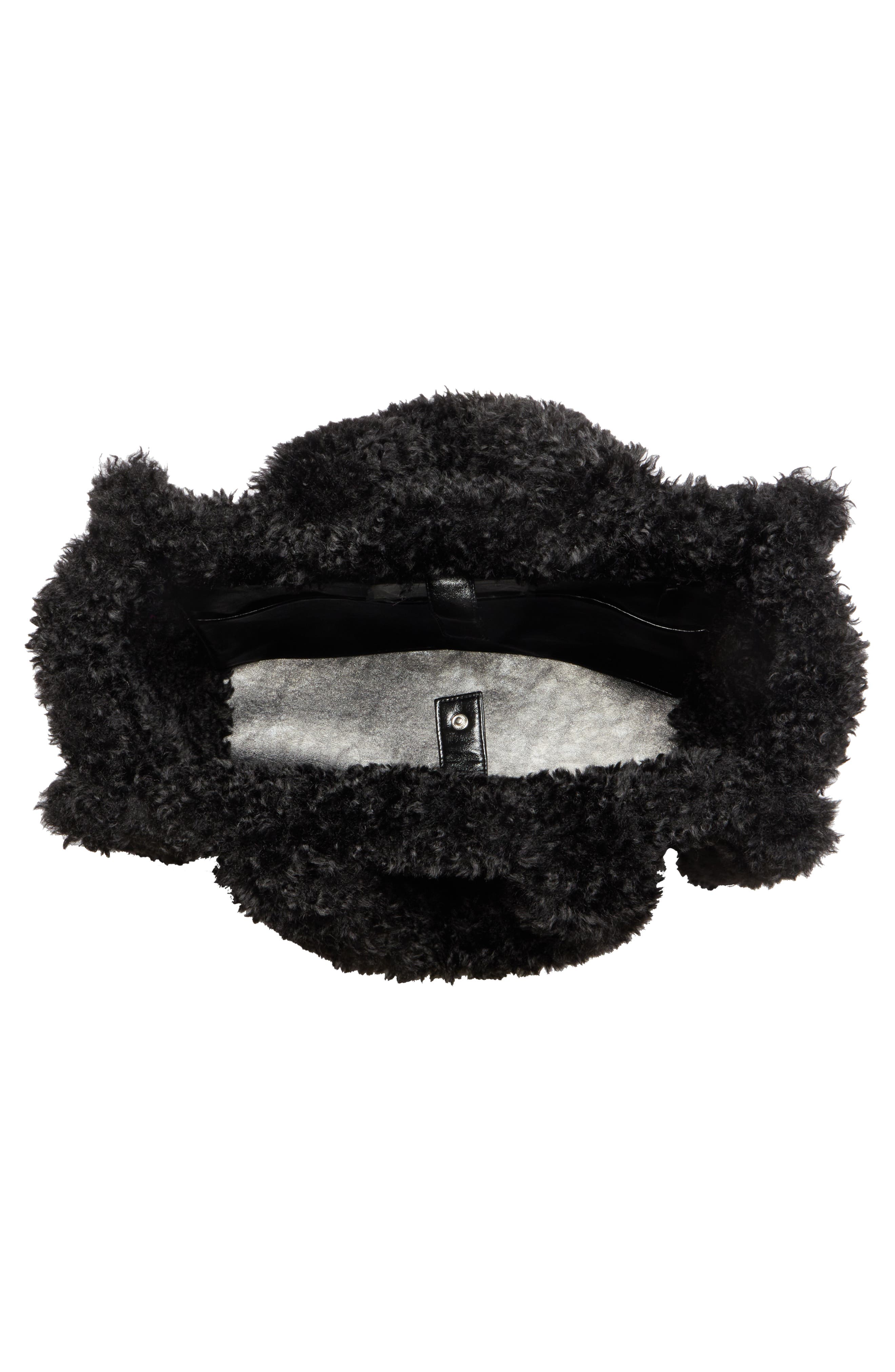 Stand Studio Lola II Faux Shearling Bag, Alternate, color, 