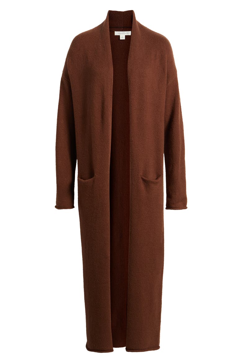 Duster Cardigan, Alternate, color, BROWN SOIL