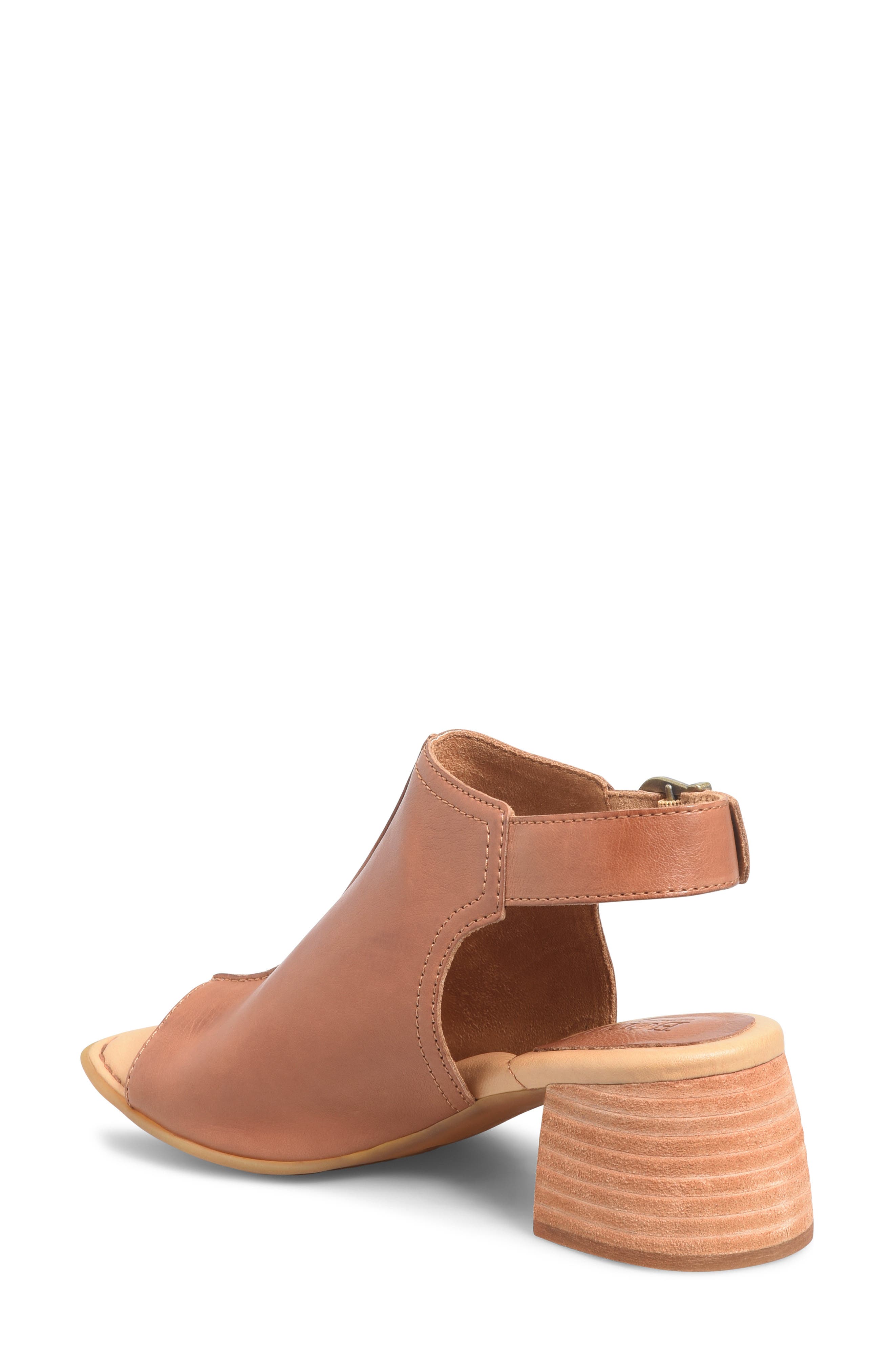 Børn Sage Ankle Strap Sandal, Alternate, color, Brown Leather