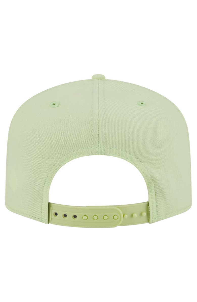 New Era Men's New Era Light Green Miami Dolphins Color Pack 9FIFTY Snapback Hat, Alternate, color, Light Green