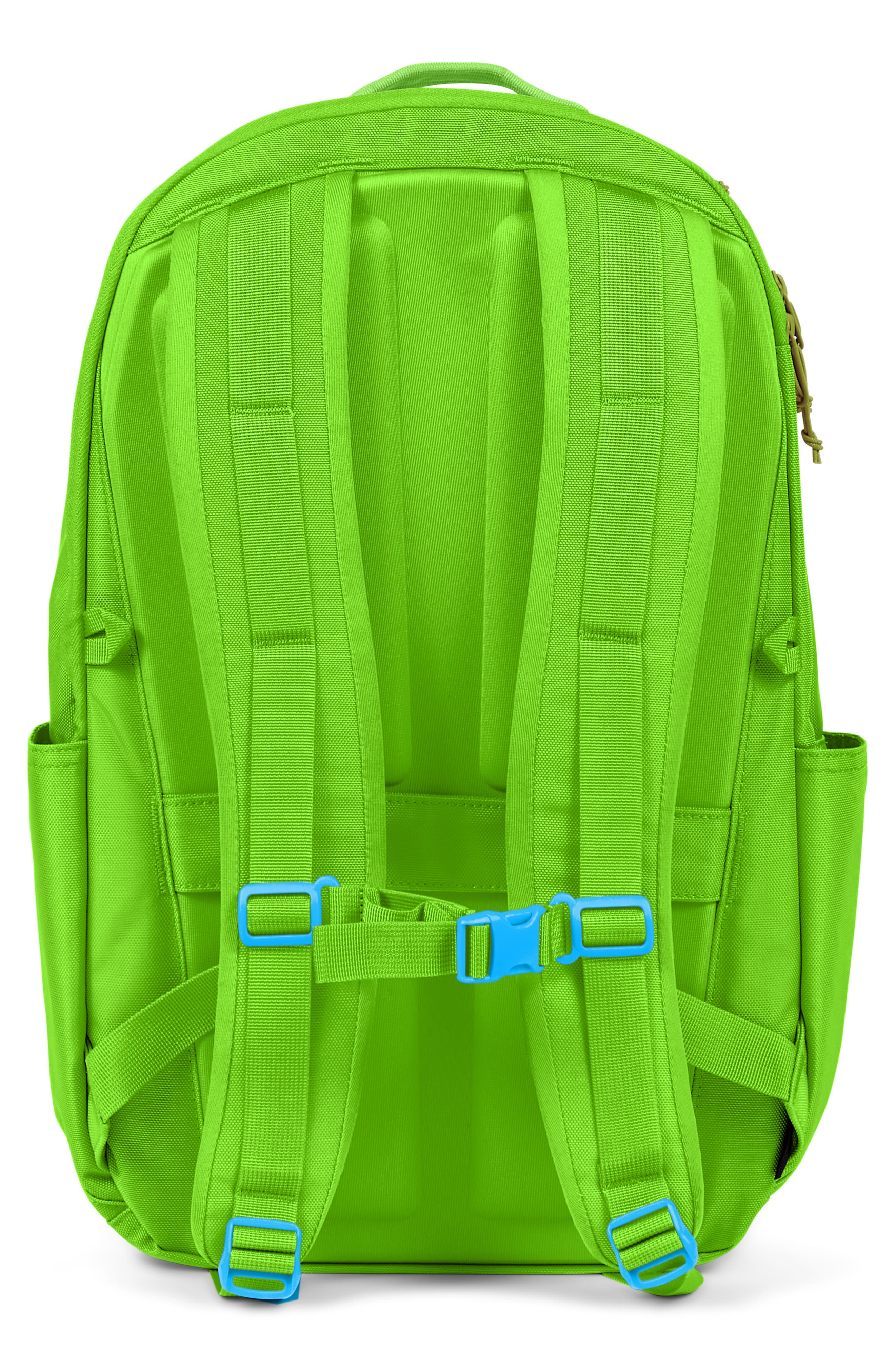 Baboon to the Moon City Water Repellent Backpack, Alternate, color, Lime Breeze