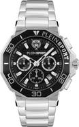 PLEIN SPORT Titan Three Hand Quartz Bracelet Watch, 46mm