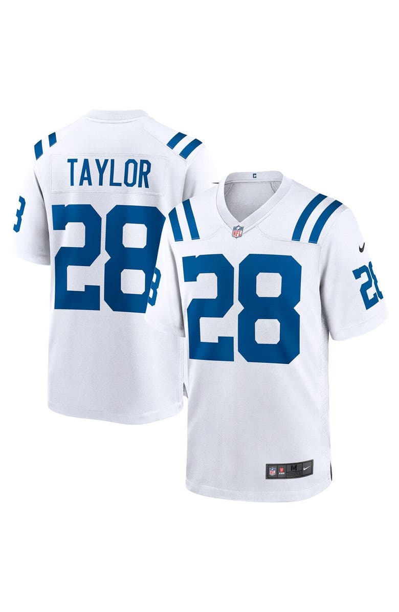 Nike Men's Nike Jonathan Taylor White Indianapolis Colts Game Jersey, Main, color, White