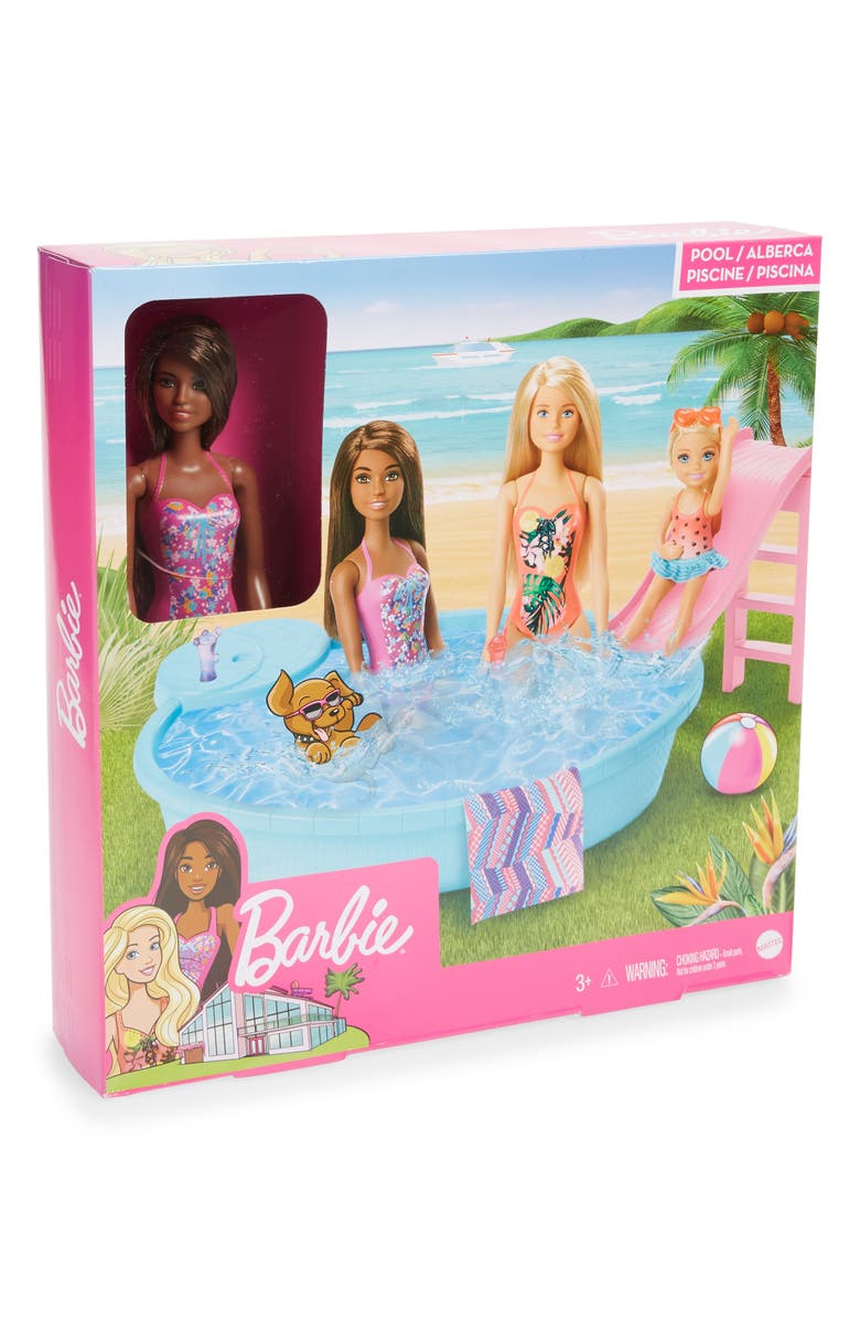 Mattel Barbie<sup>®</sup> Pool Playset, Main, color,