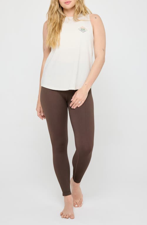 Spiritual Gangster Spiritual Essence Jade Graphic Tank In White