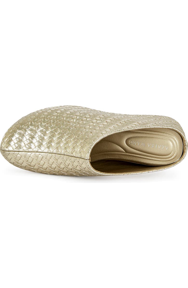 AZALEA WANG Teatree Platform Clog, Alternate, color, Gold