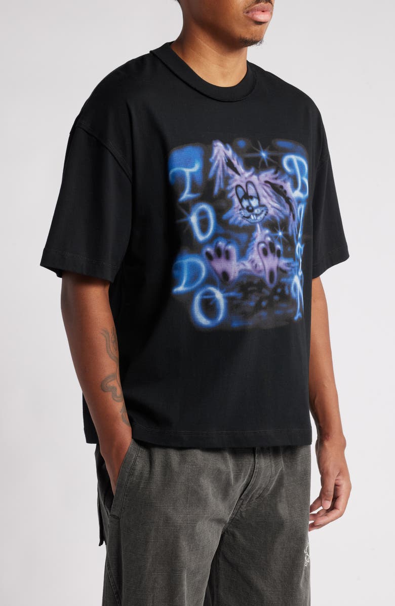 JUNGLES Todo Bien Reversible Graphic T-Shirt, Alternate, color, 