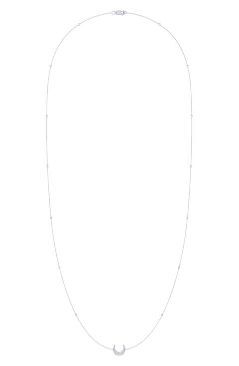 Dreamer Midnight Diamond Pendant Necklace - 0.16ct.