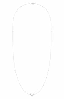 LuvMyJewelry Dreamer Midnight Diamond Pendant Necklace - 0.16ct.