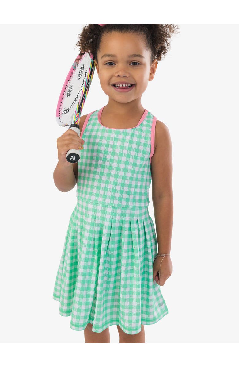 RuffleButts Toddler Girls UPF50+ Active Dress & Bike Short Set, Alternate, color,