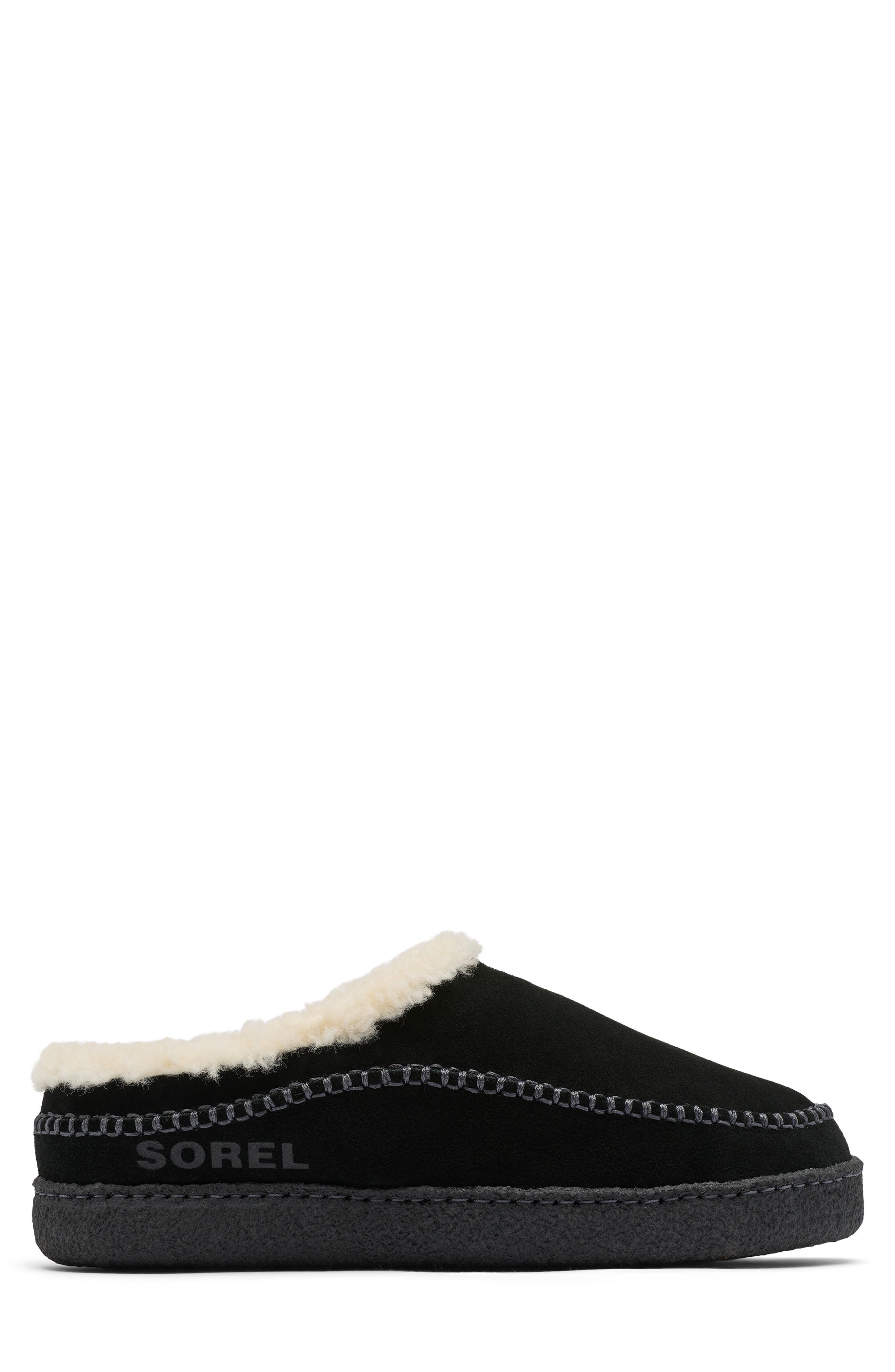 Falcon Ridge III Slipper, Alternate, color, BLACK/ JET