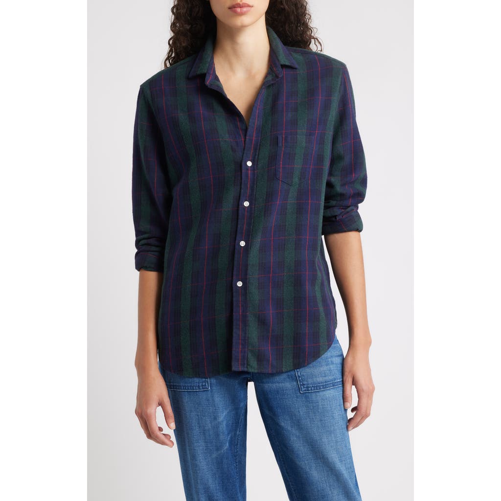 Frank & Eileen Eileen Relaxed Button-up Shirt In Blue
