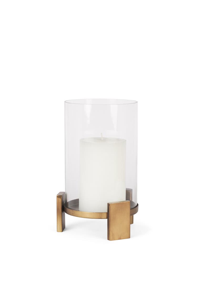 Price Hurricane Candle Holder, Alternate, color, Gold