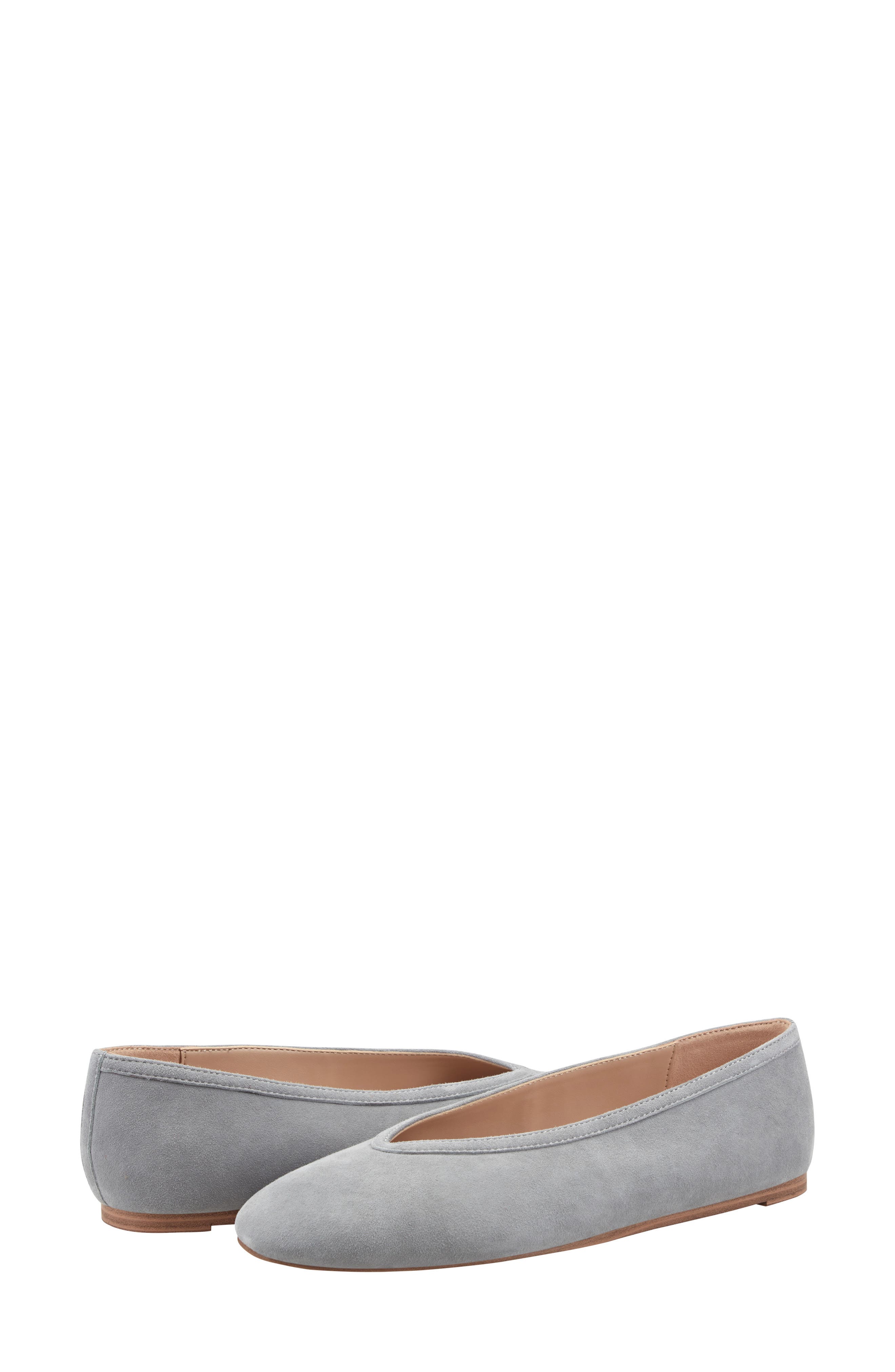 Marc Fisher LTD Gradi Flat, Alternate, color, Light Grey