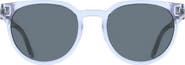 FERRAGAMO 53mm Round Sunglasses