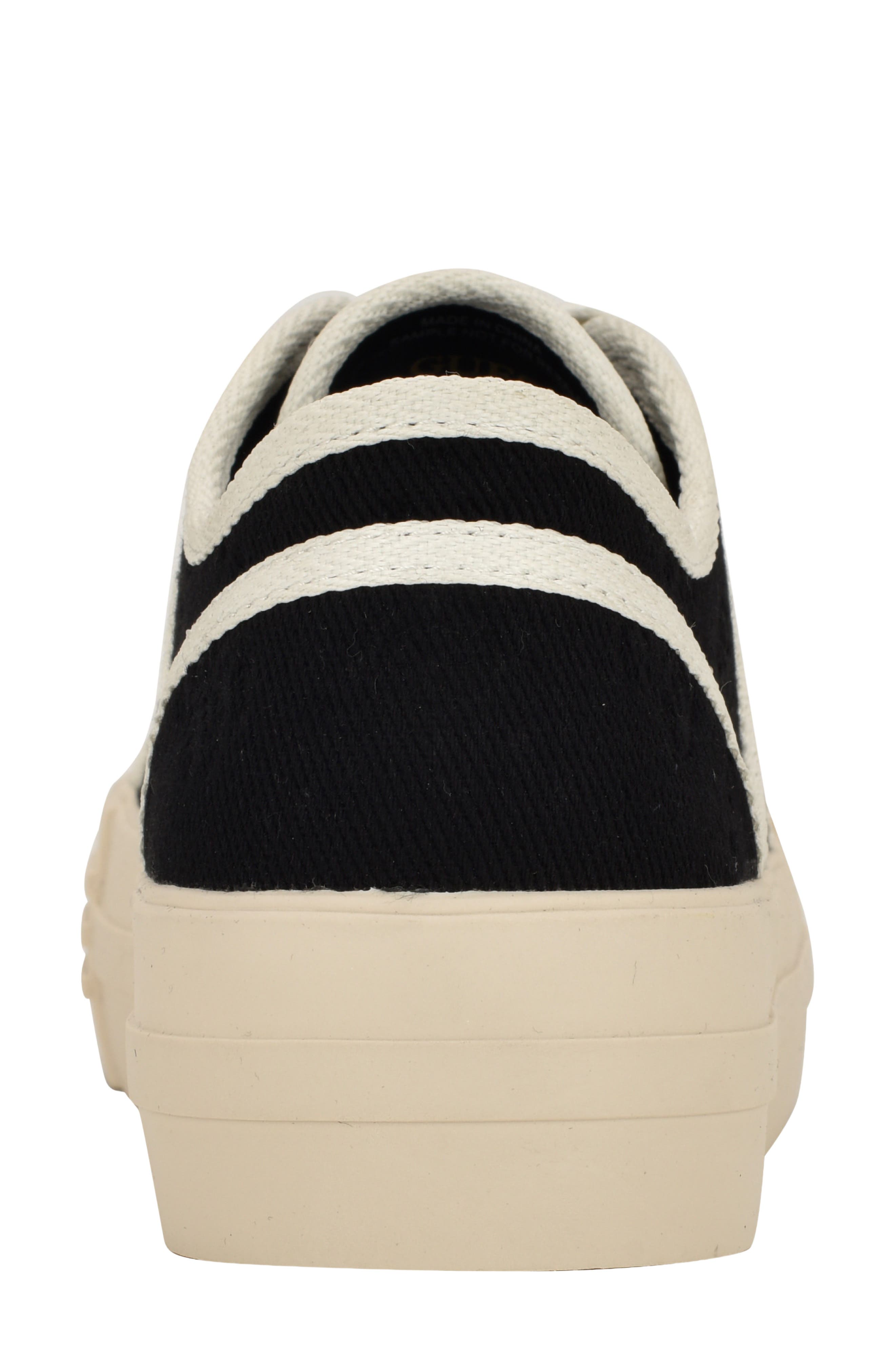 GUESS Issah Platform Sneaker, Alternate, color, Black