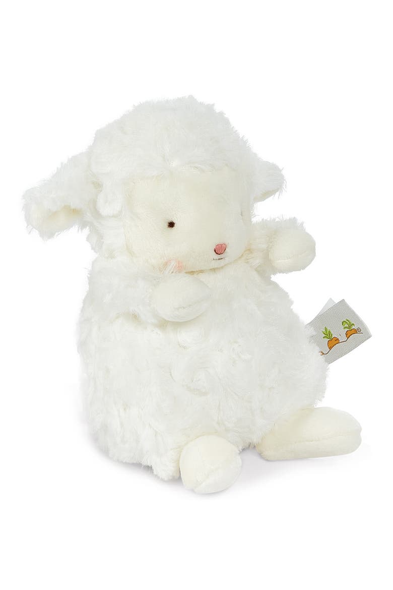 Wee Kiddo Plush Lamb, Alternate, color, WHITE