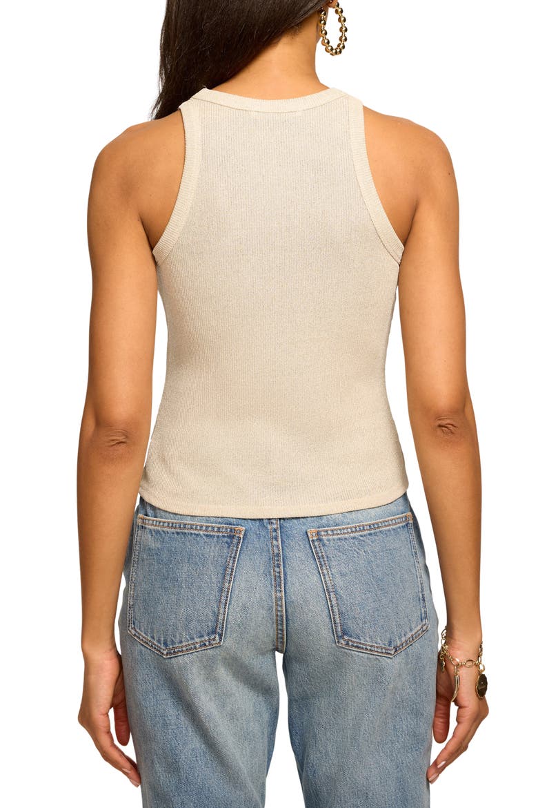Ella Knit Tank, Alternate, color, GOLD