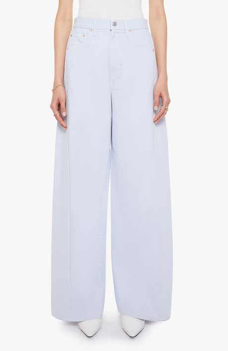 MOTHER The Pipe Dream Sneak Wide Leg Jeans