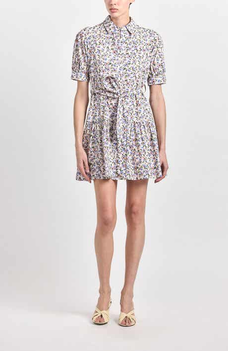 Derek Lam 10 Crosby Luma Leopard Shirtdress