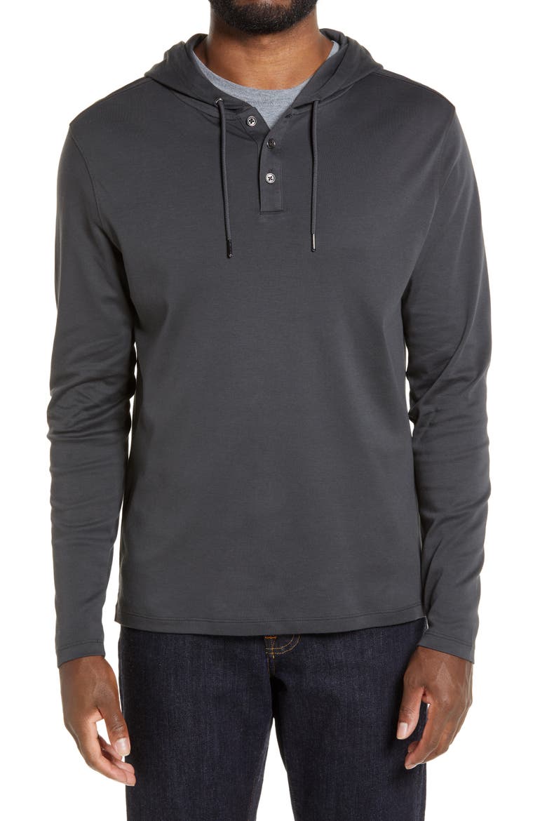 Georgia Regular Fit Pullover Hoodie, Main, color, CANNON