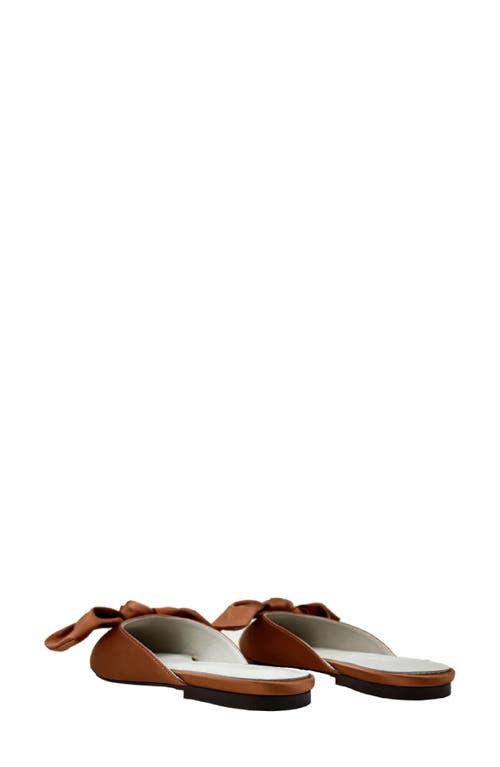 Yosi Samra Clara Pointed Toe Mule In Brown