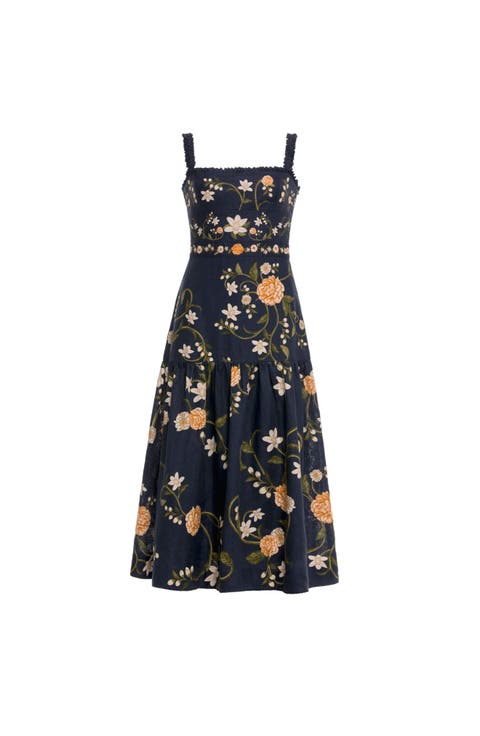 Nispero Valle Midi Dress