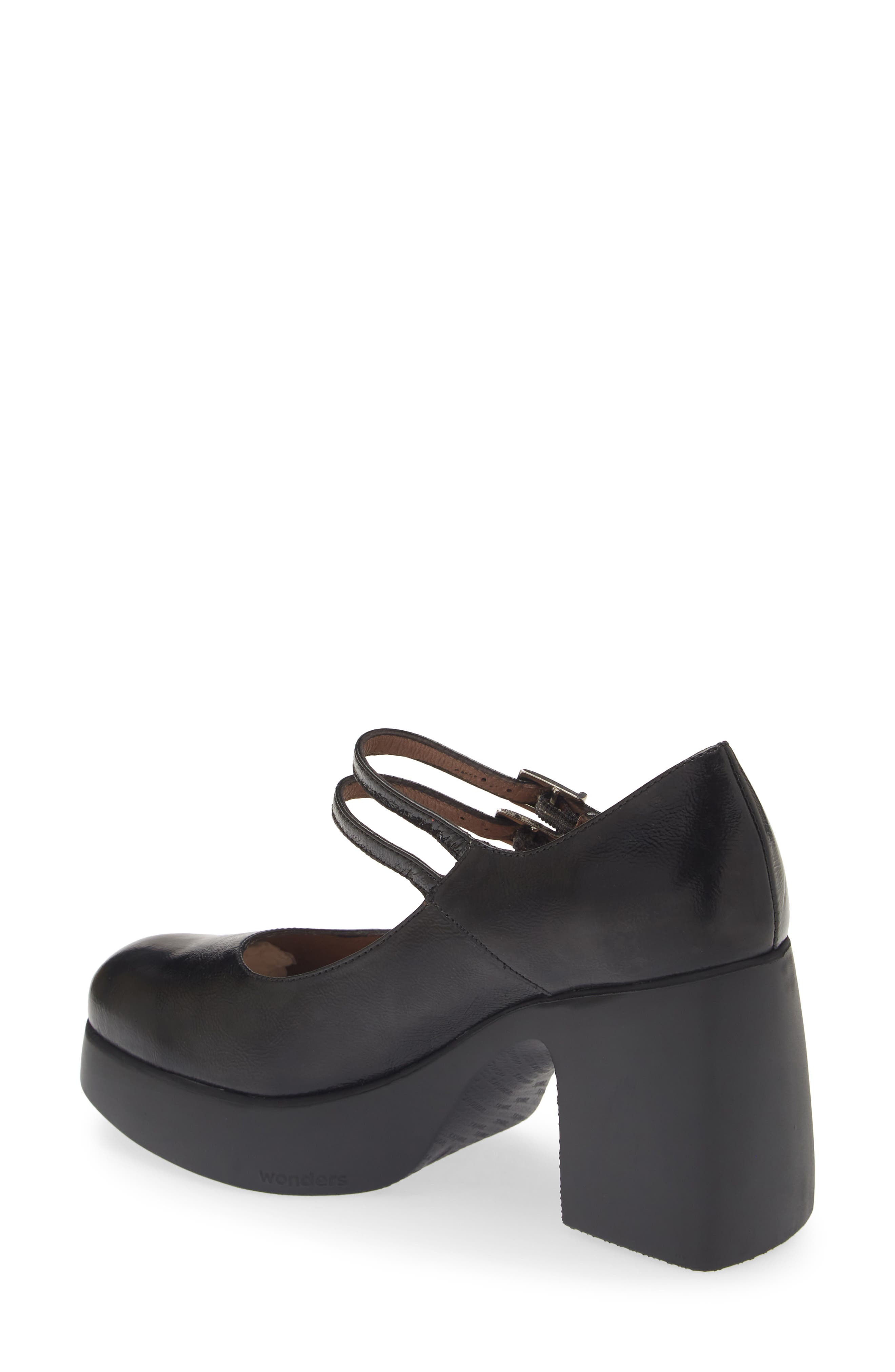 Wonders Platform Mary Jane Pump, Alternate, color, 