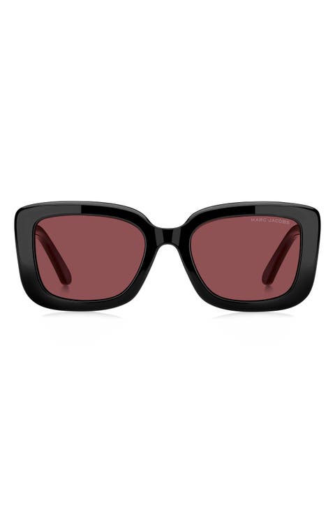 53mm Square Sunglasses
