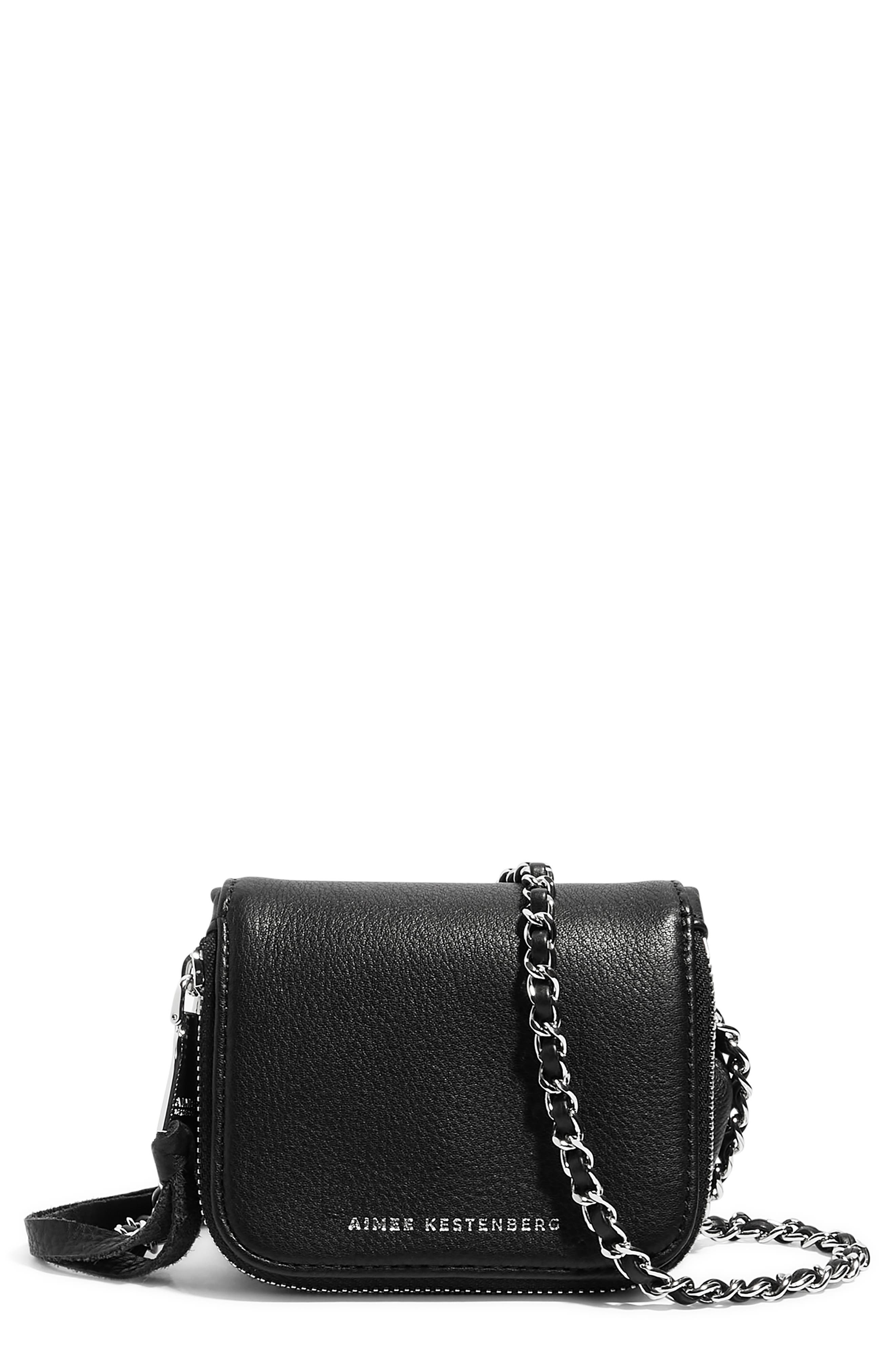 Aimee Kestenberg Mini Moon & Back Crossbody Bag, Main, color, 