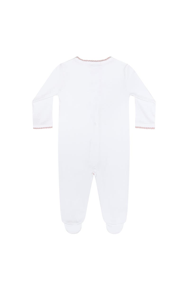 Nellapima Pink Crochet Footie - Baby, Alternate, color, Pink